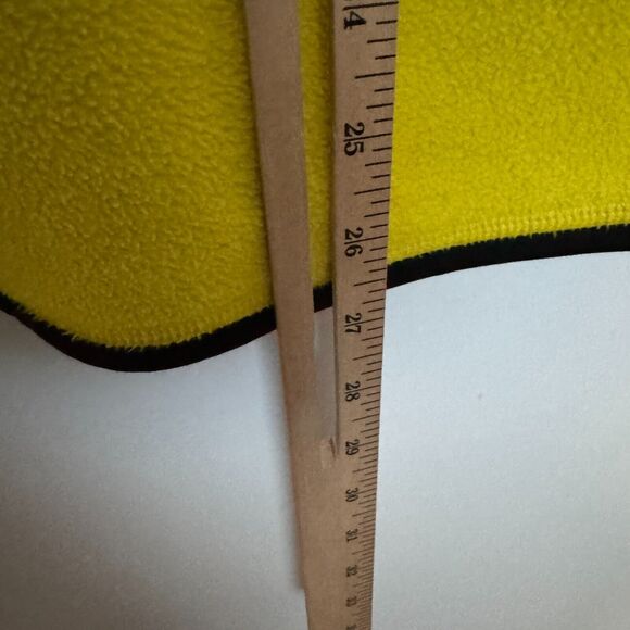 RLX Ralph Lauren Vest Mens Medium Yellow Transcontinental Expedition Fleece - Picture 10 of 11